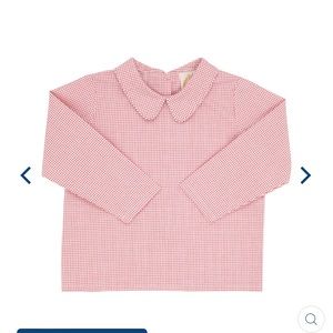 NWT TBBC PETER PAN COLLAR SHIRT